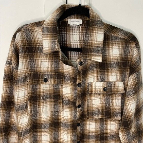 Lovers + Friends Flannel Shacket - Picture 6 of 10